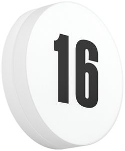 Lampada apparente LED RZB FLAT SLIM 26W 2500lm 830/840 IP65 Ø300 bianco