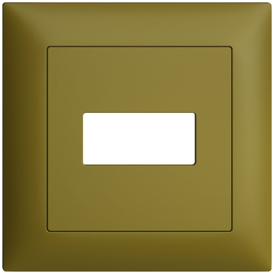 Set frontale EDIZIOdue FMI per rilevatore di movimento pirios 180 R eco, olive