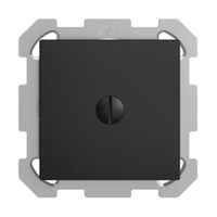 Blindabdeckung EDIZIOdue schwarz