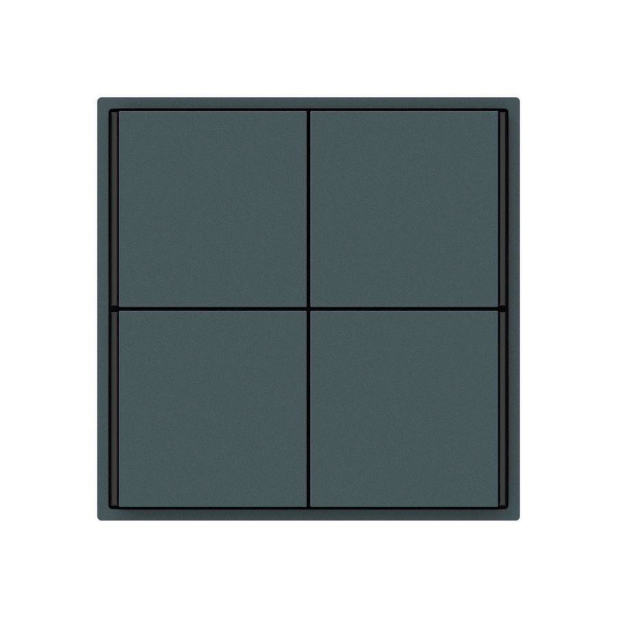 Taster KNX KAL 4×Tasten 4×Betätigungspunkte LED anthrazit