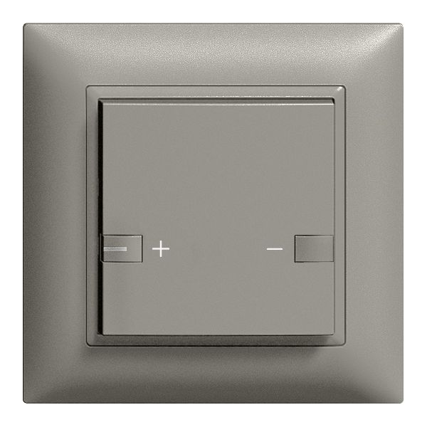 UP-Dimmer ZEP 1K/1T 1…10V mit LED EDIZIOdue dunkelgrau