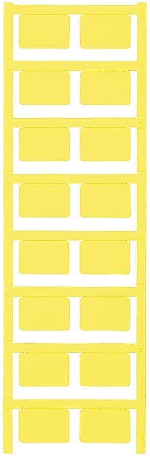 Marcatore per apparecchi Weidmüller MultiCard SM 27mm PA66 giallo