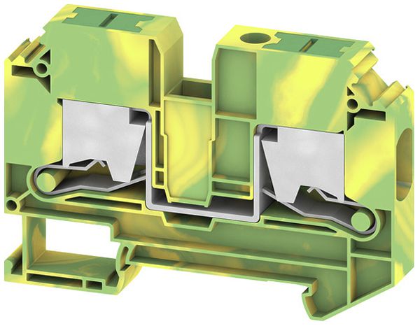 Borne de terre joignable WM SL2C 1.5…16mm² snap-in DIN35 vt-jn