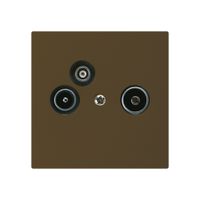 Antennendose R/TV-Daten kallysto A 2GHz 4dB braun