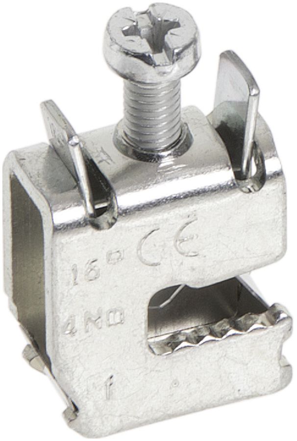 Borne de raccordement Hager épaisseur de rail 5mm section de câble 1.5…16mm²