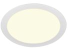 EB-LED-Deckenleuchte SLV SENSER24 ROUND 500mA 13W 1200lm 3000K EB-Ø205mm ws