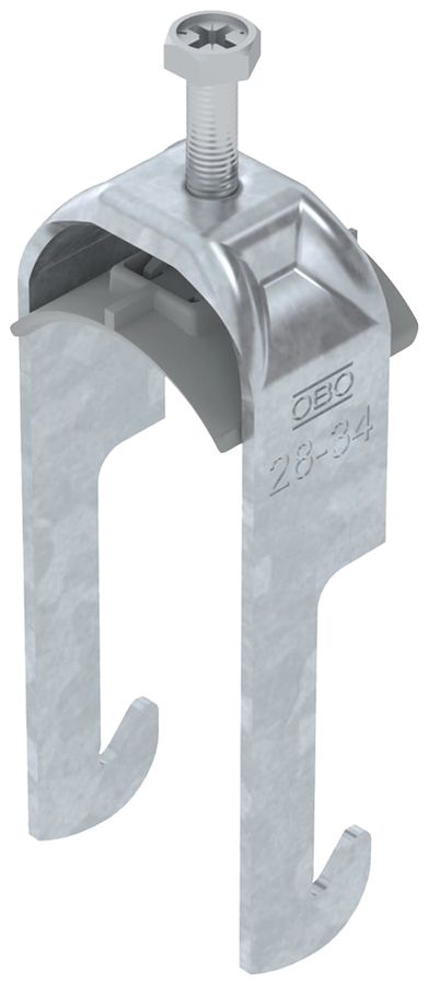 Fixation rapide BET 2056 pied à W mat.synthétique 28…34mm 1×câble acier Zn-ch-im