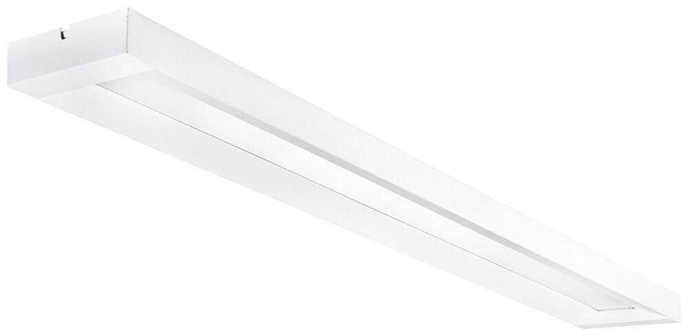 LED-Deckenleuchte SG EcoLine 30W 3910lm 3000K DALI 1235×166×47mm weiss