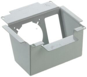 Elem.d.mon.p.WAK 150×150mm grigio chiaro vuota, altezza suol.95…140mm