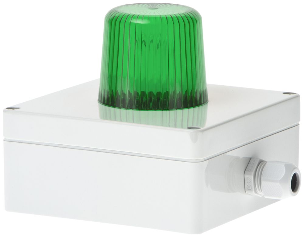 Blitzleuchte Hugentobler Typ 13 24VDC 5Ws grün