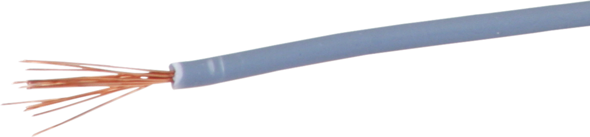T-Litze 0.5mm² grau Eca, Spule à 200m
