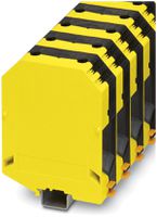 Borne 70…240mm² raccordement à vis jaune/noir