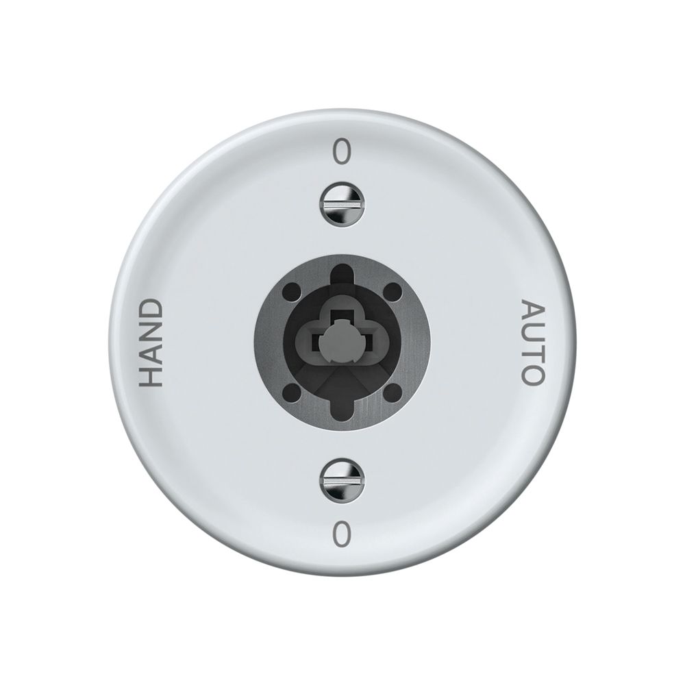 Interruttore a chiave origin commutatore 2/1L 16A 250V 0-AUTO-0-HAND 60×60mm bi