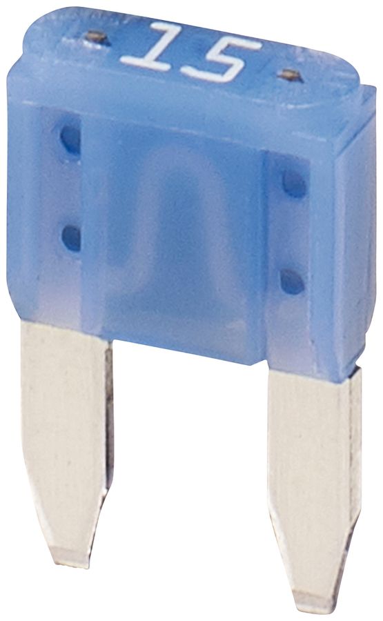 Fusibile piatto PX FUSE 15A/32V FK1 Typ C 11.9×3.8×16.2mm blu