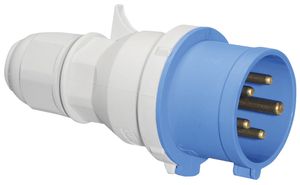 Stecker CEE Bals 32A 5P 230V 9h IP44 Ni QC
