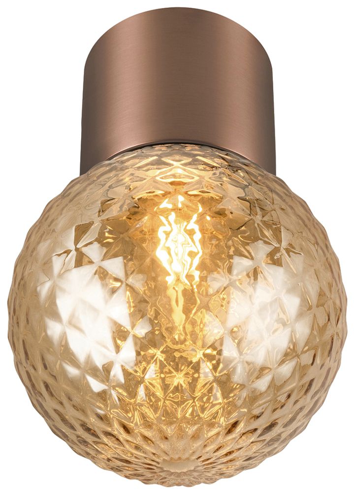 Deckenleuchte SLV VARYT E14 1×6W IP44 DIM Ø76×80mm Kupfer