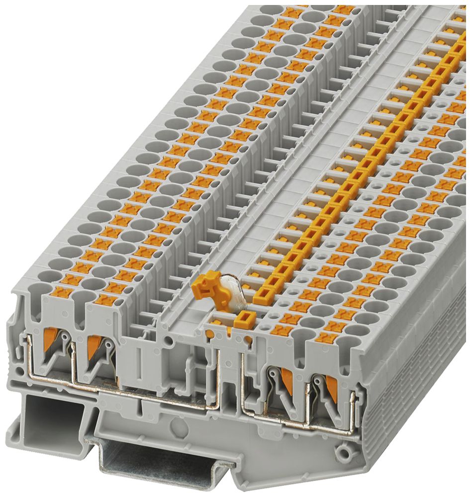 Borne 0.14…4mm² gris AWG26…12