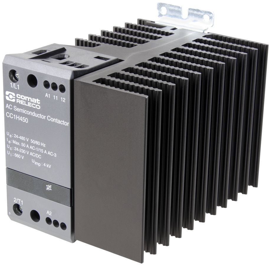 Halbleiterschütz ComatReleco CC1H450, 24…230VUC, max. 50A/24…480VAC