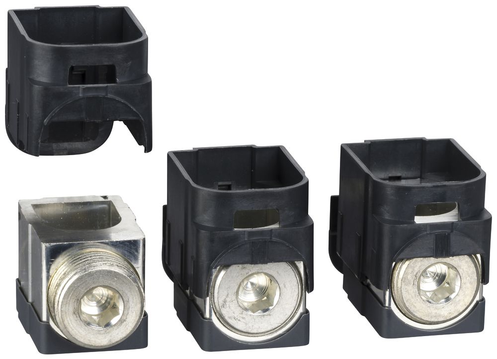 Morsetto d'allacciamento Schneider Electric 3 pezzi 250A 120…185mm²