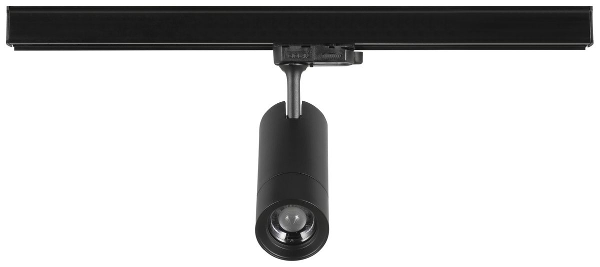 LED-Strahler Sylvania Lenzo Small 15W 1000lm 940 DIM 3PH 15°…50° Ø60 schwarz