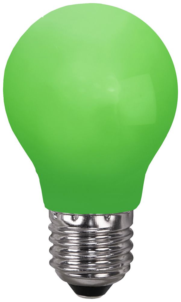 Lampe LED M. Schönenberger E27 0.9W 15lm 96mm A55 opalin vert