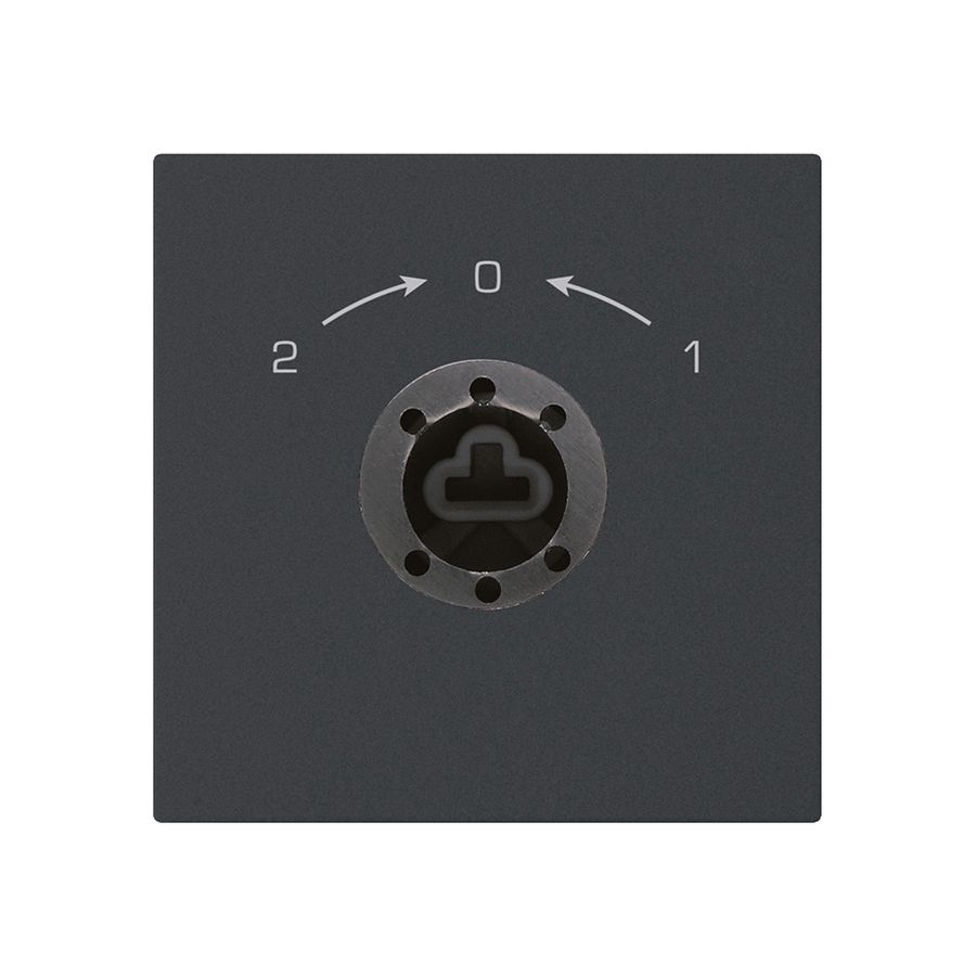 Contact pivotant 1->0<-2 noir kallysto pour serrure sans cylindre