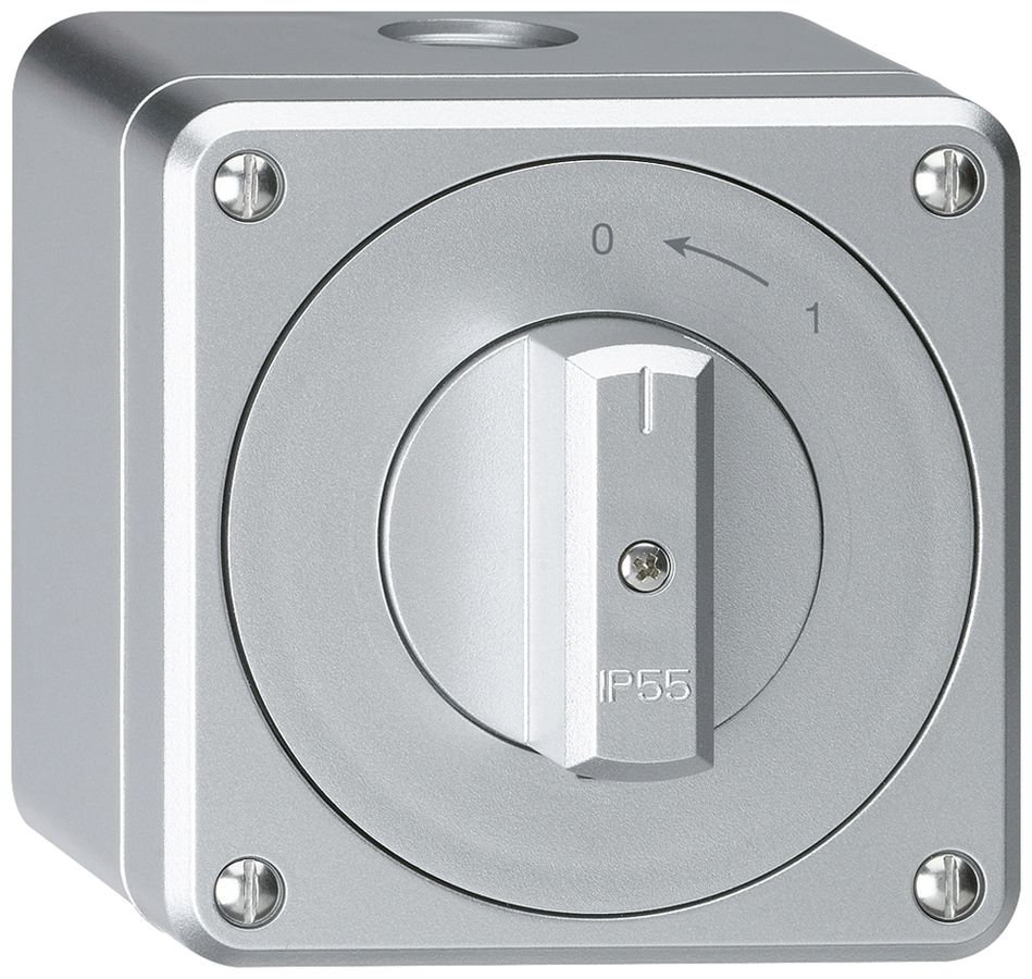 Contatto rotativo AP robusto IP55 alluminio 1P