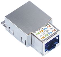 Anschlussmodul R&M freenet 1×RJ45/s Kat.6 ohne Adapterplatte