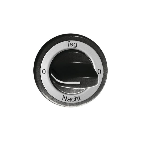 Kit frontale 0-Tag-0-Nacht nero per interr.rotativo