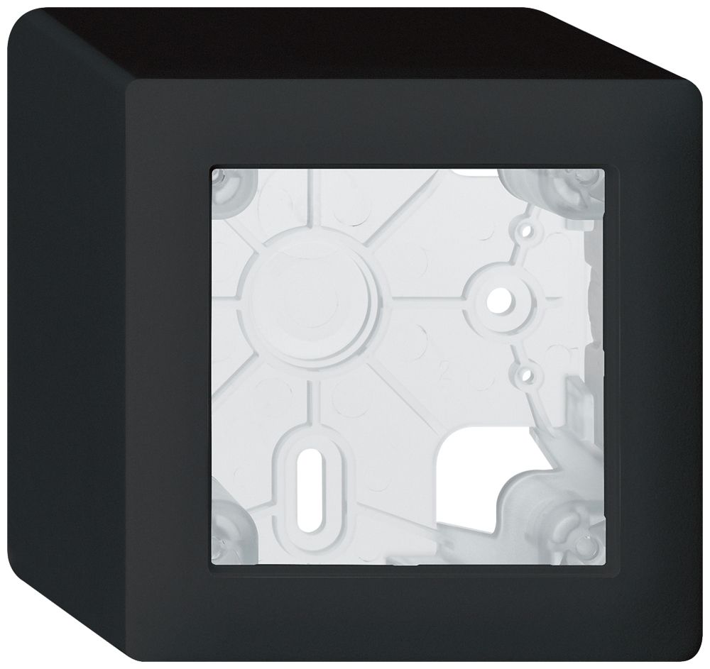 Scatola AP kallysto nero h=64mm