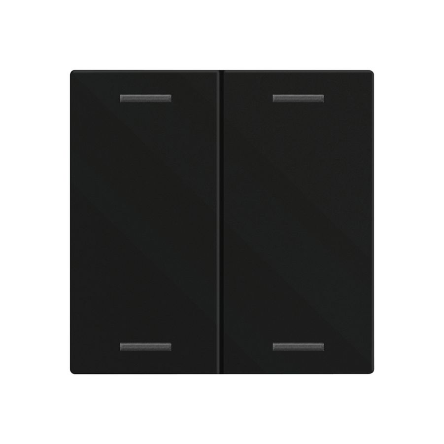 Wippe MDT BE-TAL60W216.01 1T/4B f.Sensortasten schwarz matt "neutral"
