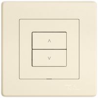 UP-Storenschalter EDIZIO.liv Wiser SNAPFIX® 2 Tasten WLAN cr