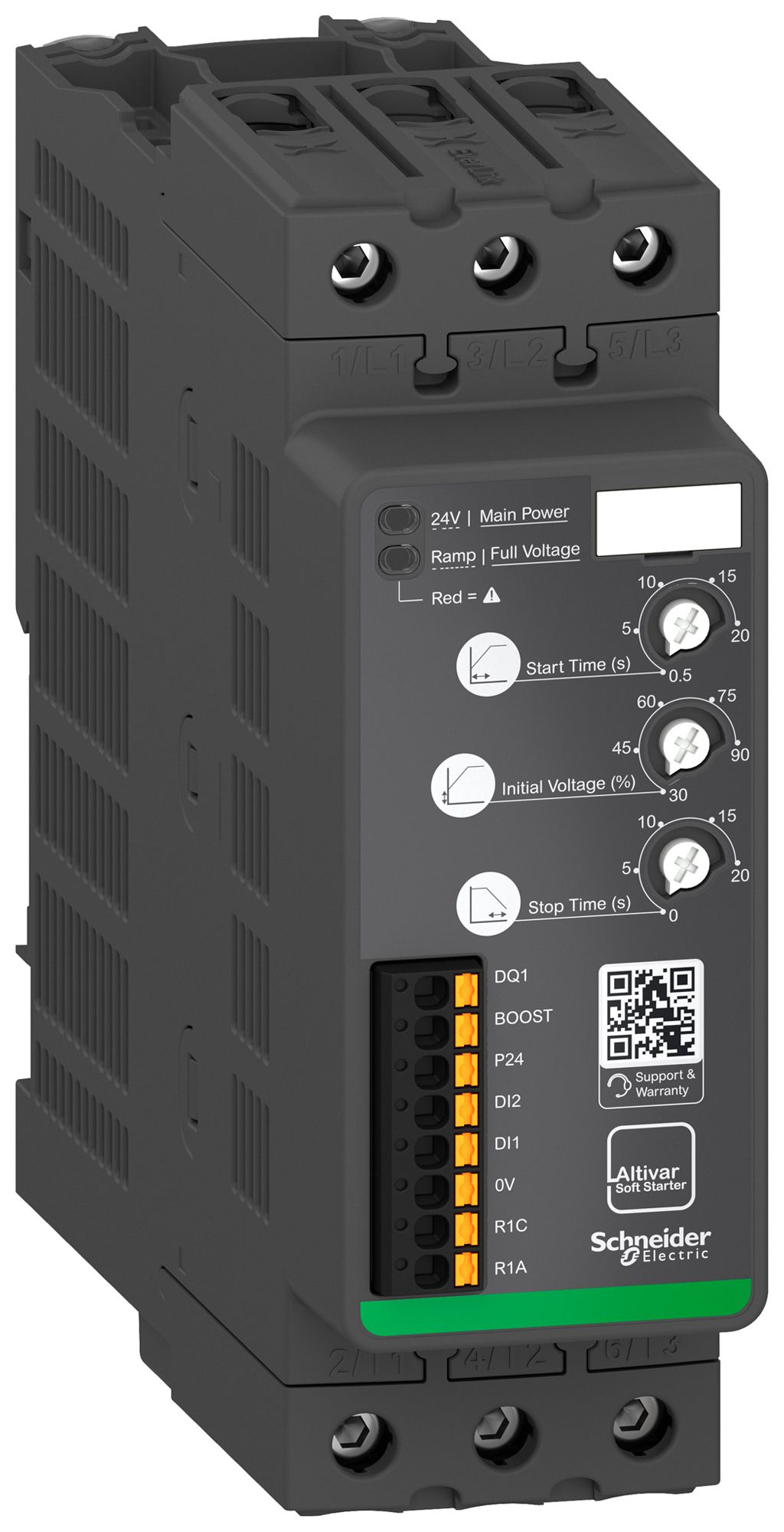 Démarreur progressif Altivar ATS130 73A 200…480V 200…480V 24VAC
