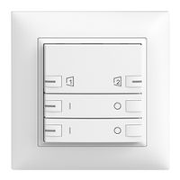 Set frontale INC EDIZIOdue zepAIR ON/OFF 2C S1/S2 con LED bianco