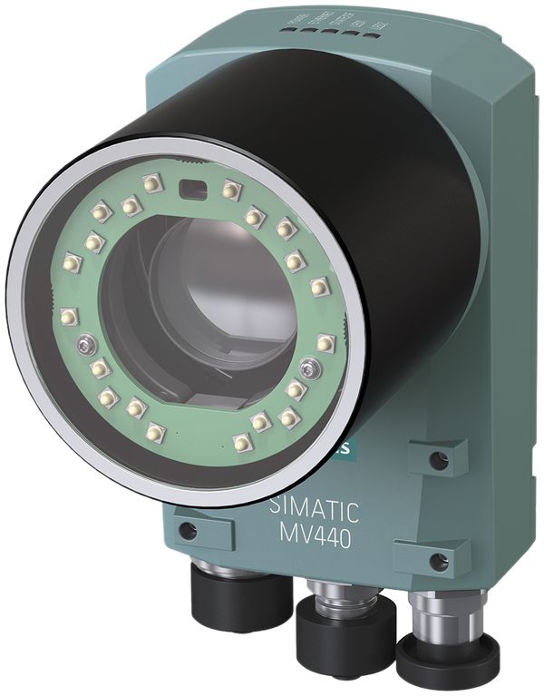 Lecteur optique Siemens SIMATIC MV440 HR, pour codes 1D/2D, CCD 1/3"