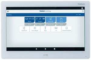 Steuerungstablet Theben LUXORliving CP10 254mm 10" weiss