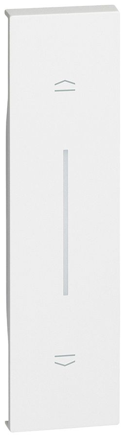 Abdeckung Living Now 1 Modul für Rolladentaster weiss