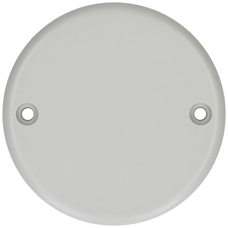 Deckenrosette MH 2×Befestigungslöcher Ø83×21mm lichtgrau