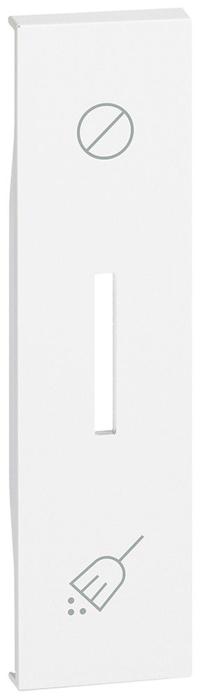 Abdeckung Living Now 1 Modul m.Linse m.Symbole Nicht stören/Zimmer reinigen ws