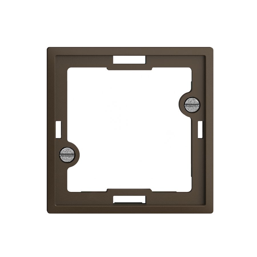 Placca frontale EDIZIOdue coffee per lampada spia piatta