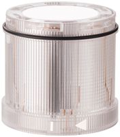 Lampe flash et permanente WERMA TwinLIGHT Design, 24VAC/DC, 70mm, bleu