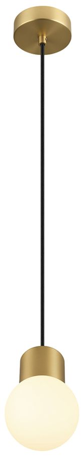 Pendelleuchte SLV VARYT E14 1×6W DIM Ø76×80mm Messing