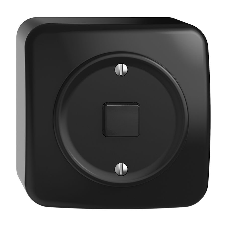 Stazione secondaria per interruttore AP 1c/1t WLAN Sdue Wiser nero