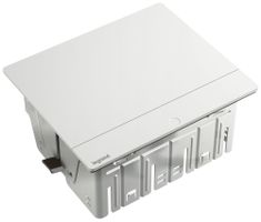 Tischsteckdose POP-UP für 4 Module Mosaic weiss