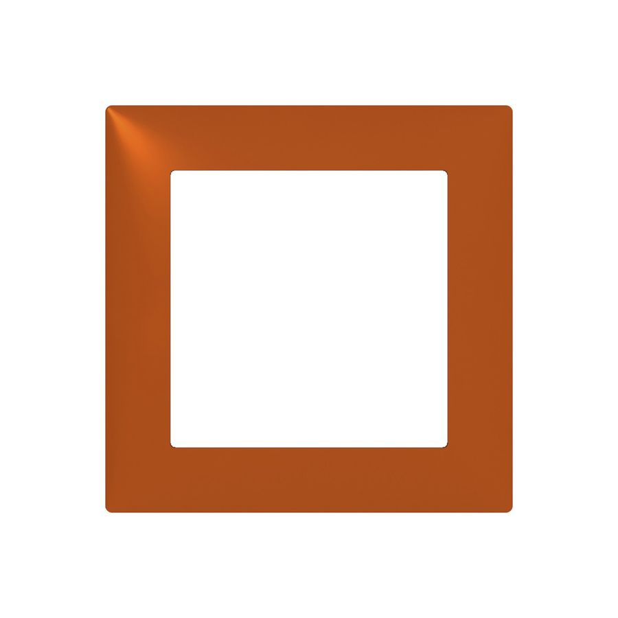 Abdeckrahmen SIDUS 1×1 orange