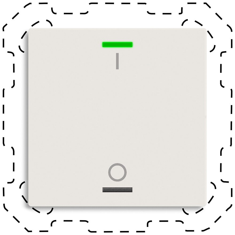 Pulsante KNX RGBW INS MDT BE-TAL60T111.B1 1t/2a temp.bianco op. "I/O"