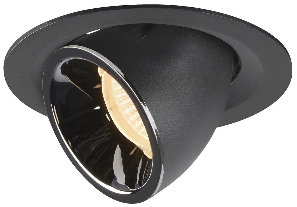 EB-LED-Downlight SLV NUMINOS GIMBLE M, 17.5W 500mA 1550lm 2700K 40° sz/chr