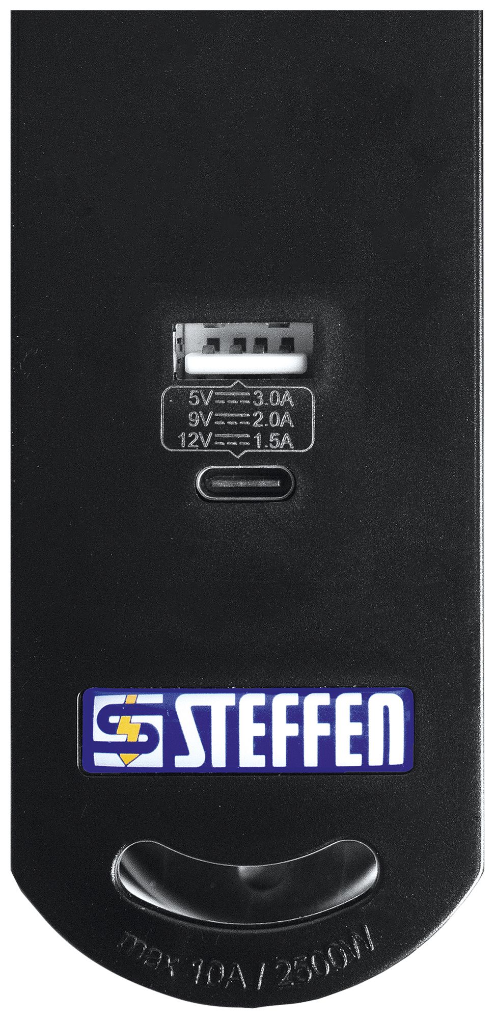 Presa multipla Steffen VARIABL magnet. 6×T13 1×USB-A 1×USB-C interruttore 3m ne