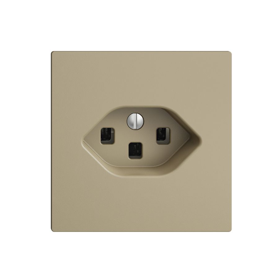 UP-Steckdose EDIZIOdue T23 16A sand, mit Steckklemmen