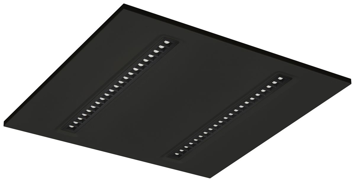 Lampada pannello LED Sylvania OptiClip R 600 33W 3900lm 830 IP20/40 DALI nero